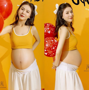 2022韩版新款孕妇拍照服装影楼服装写真主题服装时尚照片妈咪摄影