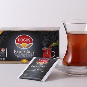 土耳其原装进口红茶DOGUS佛手柑伯爵皇家原味红茶礼盒25袋装茶包
