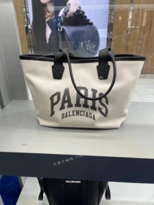 韩国免税店代购BALENCIAGA巴黎世家CITIES帆布包托特包小号