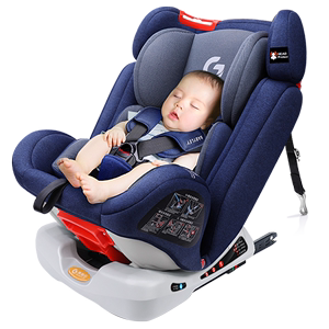 0-12岁ISOFIX硬接口儿童汽车安全座椅 4-7 9个月宝宝车载用可躺卧