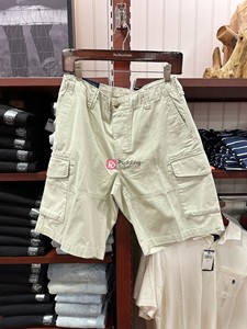 Ralph Lauren拉夫劳伦男士新款夏季纯棉时尚潮流大兜休闲工装短裤