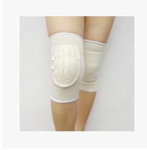 保暖护膝 保健护膝 弹力毛毡白色运动关节保暖老寒腿