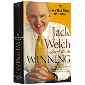 赢 Winning 英文原版书 杰克韦尔奇自传 管理经典 商业 企业领导管理 畅销管理书籍 进口英语书 通用电气CEO Jack Welch