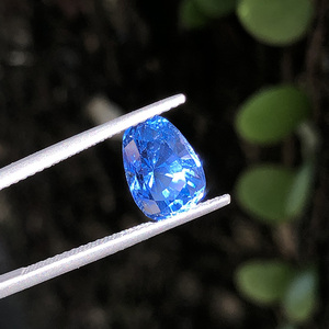 【玩名堂珠宝】越南钴尖晶天然钴蓝尖晶石全净玻璃体3.36ct裸石