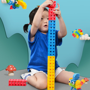 品果大颗粒积木配件六面拼插儿童益智玩具大号探索者系列2-3-4岁