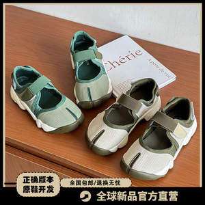 香港童鞋新款假分趾厚底透气凉鞋儿童魔术贴休闲低帮运动鞋夏季