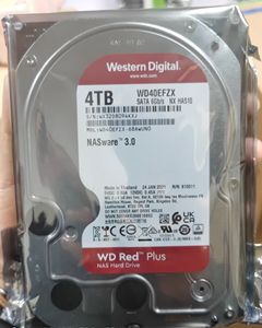 全新WD/西部数据 WD40EFZX红盘Plus 4T 128M 网络储存NAS硬盘垂直