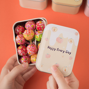 糖盒礼物盒空盒子手提铁皮盒新款伴手礼创意儿童节精美糖果包装盒