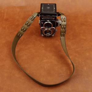 cam-in牛皮复古相机背带 Rolleiflex禄来双反摄影肩带挂绳 CS224