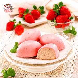 台湾进口食品代购裕珍馨法式草莓蛋糕6入礼盒 糕点特产小吃零美食