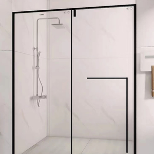 朗斯淋浴房唯品系列平开门干湿分离隔断非标定制