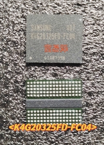 三星显存颗粒 K4G20325FD-FC28 K4G20325FD-FC04  DDR5 2GB 植球