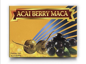 代购acai berry maca黑莓玛卡，5袋/盒，帝皇素食！（现货包邮）