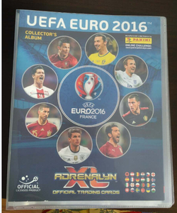 帕尼尼2016年欧洲杯球星卡空卡册