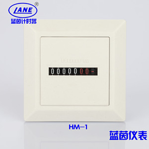 厂家直销计时器 累时器HM-1 电压AC220V盐雾机计时器计时表