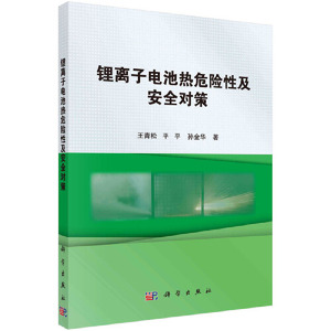 当当网 锂离子电池热危险性及安全对策 工业技术 科学出版社 正版书籍