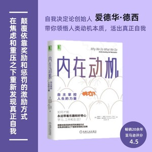 当当网 内在动机 爱德华 自主掌控人生的力量 颠覆依靠奖励和惩罚的激励方式，在焦虑和重压之下重新发现真正自我 正版书籍