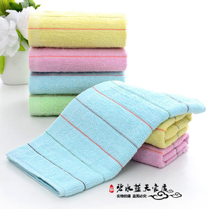 50条装厂家直销一次性素色条纹毛巾洗浴宾馆桑拿足疗厨房抹布包邮