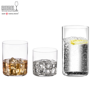 RIEDEL德国进口力多水晶玻璃啤酒杯家用威士忌杯水杯果汁杯饮料杯