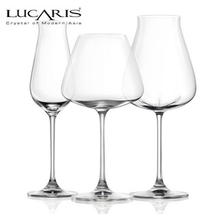 泰国LUCARIS原装进口红白葡萄酒杯无铅水晶玻璃杯香槟高脚杯