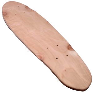 24寸枫小鱼板面27寸木鱼板单翘七层木色砂纸儿童玩具成人滑板板面