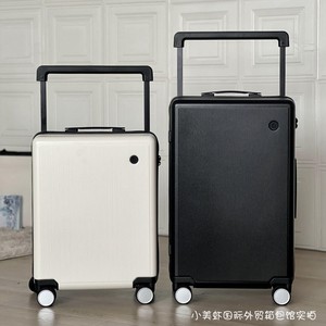 出口日本高级货加厚宽拉杆个性行李箱20寸旅行密码锁拉杆箱男女24
