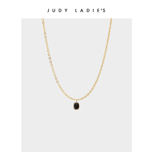 【显白显瘦】Judy ladies 宝石系列 黑玛瑙石项链 女锁骨链ins