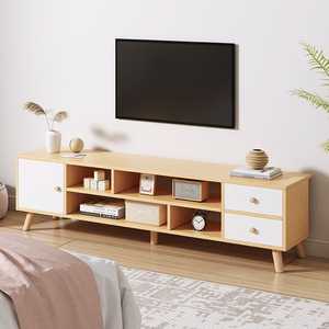 电视柜现代简约小户型客厅家用新款北欧落地桌简易出租屋电视机柜