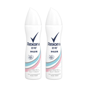 Rexona/舒耐爽身香体喷雾女士清新干爽香体香水净纯舒爽150ml