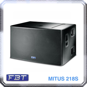 二手原装进口意大利FBT Mitus218S双18寸舞台演出酒吧低音炮