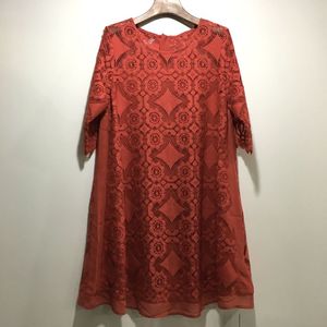 2018夏装新款千日红牵日红正品Q3547韩版中长款显瘦蕾丝连衣裙女