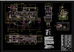连铸小方坯液压剪切机液压系统设计 机械设计CAD图纸素材