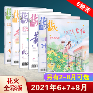 花火全彩版杂志2021年随机6本打包 花火系列 小说杂志校园言情文学非过期刊