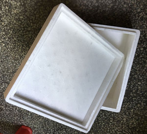 方形泡沫箱月饼包装盒6寸蛋糕箱水果蔬菜箱保温保鲜运输盒珍珠棉