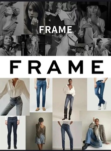 209-299 FRAME正品牛仔裤天花板明星私服衣橱一线品牌高端折扣