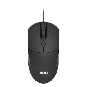 冠捷AOC MS121有线鼠标商务办公USB电竞游戏电脑笔记本机械配件
