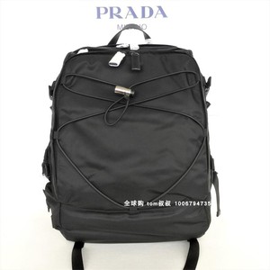 美国专柜正品Prada普拉达 男尼龙织布双肩包背包2VZ055 973 F0002