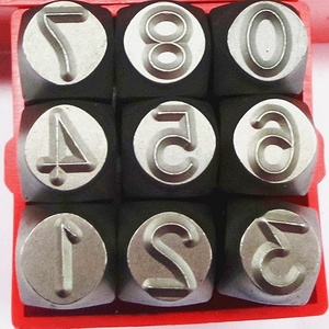 加硬超硬工业用钢印字模工具钢号码钢字母金属刻字冲0-8英文字A-Z