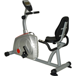 康乐佳健身车KLJ-6.7R-1家用磁控静音卧式室内运动健身器材