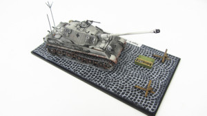 1：72虎王坦克模型合金仿真成品 军事金属装甲车收藏摆件退伍礼品