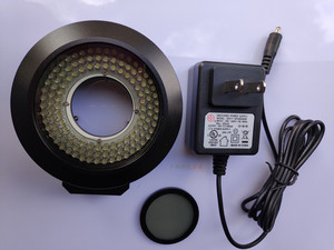 偏光光源 工业相机CCD LED显微镜环形光源 机器视觉光源带偏振片