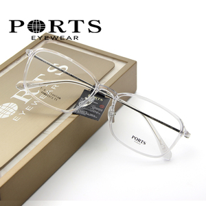 PORTS宝姿眼镜架男款近视镜超轻钛架商务休闲全框配镜POM62312