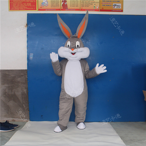 迪士尼兔八哥人偶服装可爱兔子造型卡通玩偶服装儿童乐园开业布偶