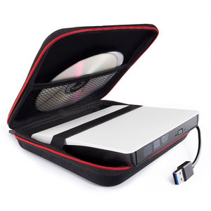 适用华硕外置光驱收纳包戴尔联想刻录机保护套移动CD机收纳盒硬壳
