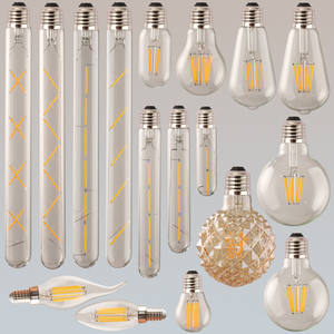 爱迪生灯泡LED节能复古E27螺口暖白室内超亮装饰尖泡客厅卧室照明