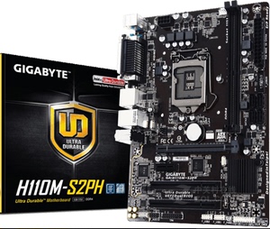 全新盒装Gigabyte/技嘉H110M-S2PH台式机1151主板支持6代7代CPU