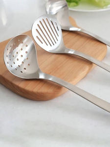 日本进口柳宗理勺子铲子18-8不锈钢厨具漏勺汤勺锅铲炒菜家用