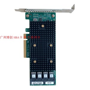 联想430-16i 阵列RAID卡 SAS3416 12Gb HBA直通 LSI 9400-16I