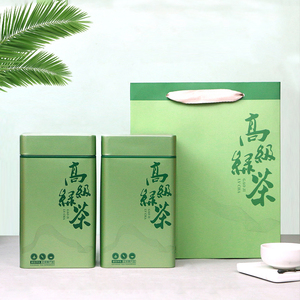 新款一斤装茶叶罐铁罐高级绿茶龙井茶通用茶叶包装礼盒空罐子定制