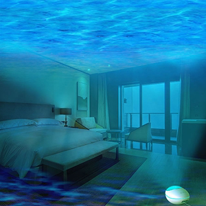 卧室床头情趣灯浪漫睡眠海洋星空灯调情氛围夫妻房间投影仪小夜灯